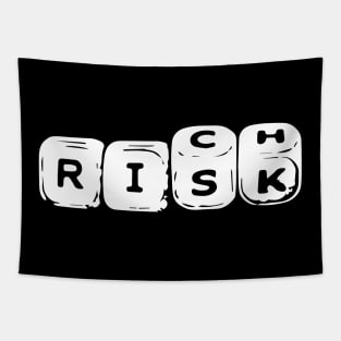 Risk Rich Dice Tapestry