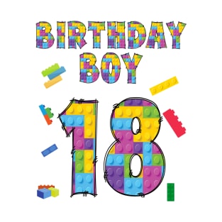 18th Happy Birthday Boy Gift T-Shirt