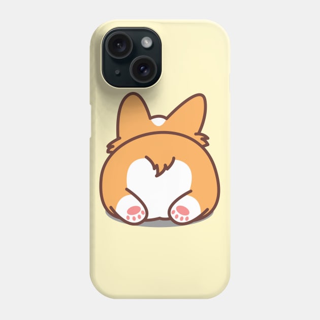 Sexy Corgi Butt Phone Case by BlindVibes