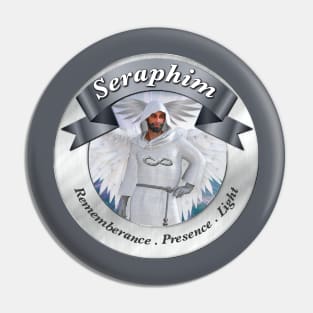 Seraphim Bubble Free Stickers Pin