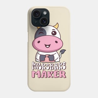 Milkshake Maker Kawaii Milk Cow Lover Phone Case