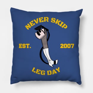 DC Tour Duh Hashit "Leggy" Never skip leg day! Pillow