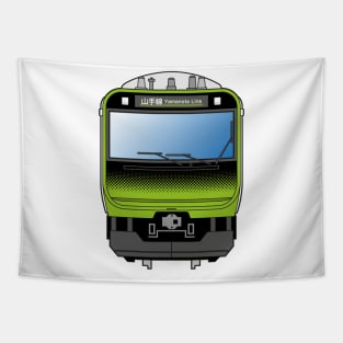 Tokyo Yamanote E235 Train Tapestry