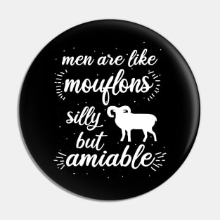 Mouflon men hunter animals nature hunt hunting Pin