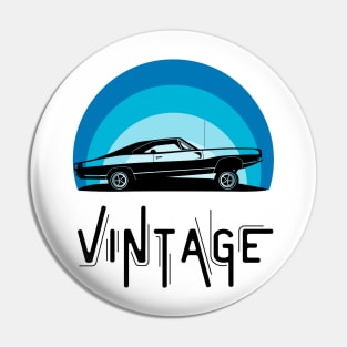 80s Car Pin