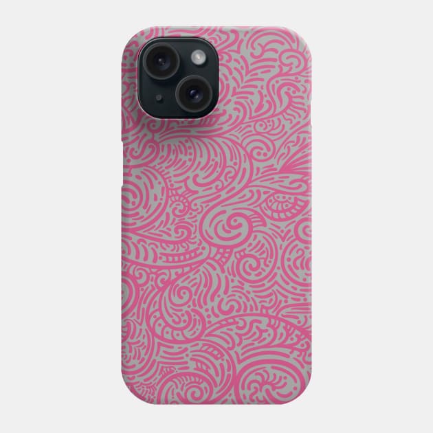 Modern Paisley Pattern Phone Case by Vector Deluxe