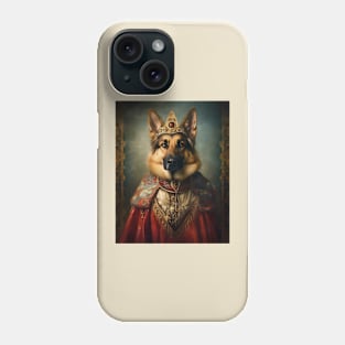 German Shepherd The King Phone Case