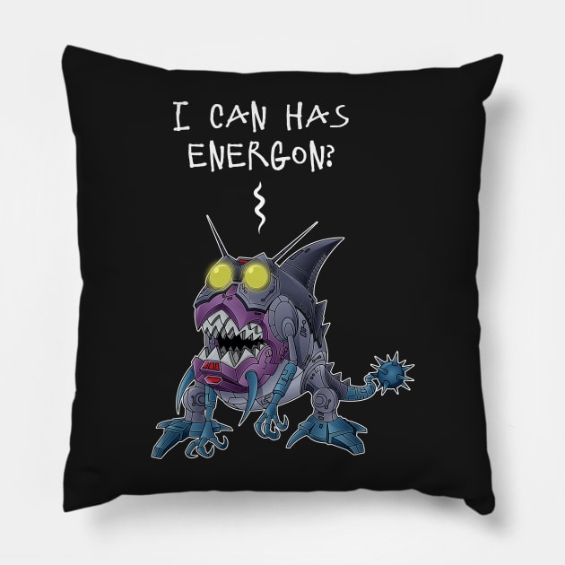 TF - Sharkticon Gnaw Pillow by DEADBUNNEH