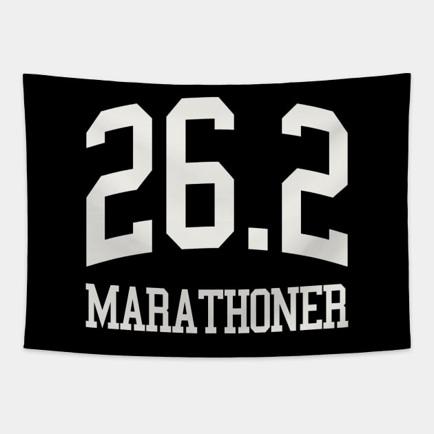 26.2 Marathoner Marathon Runner Running Coach Tapestry by PodDesignShop