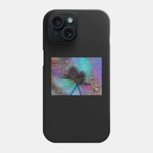 Eryngium texture abstract Phone Case