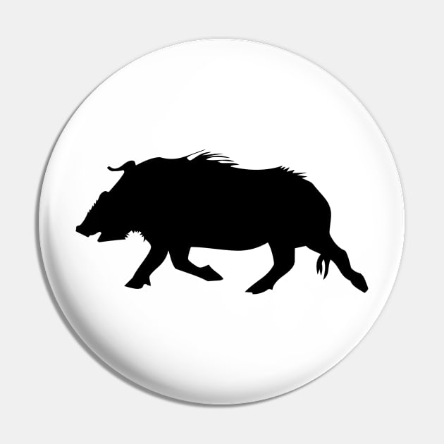 Wild Boar Pin by linesdesigns