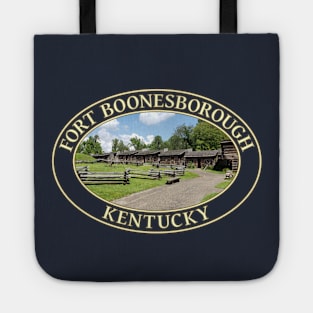 Historic 18th Century Fort Boonesborough in Kentucky Tote