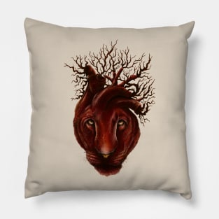 Lioness Heart Pillow