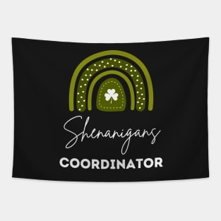 Shenanigans Coordinator Squad St Patricks Day Rainbow Tapestry