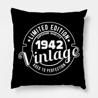 1942 VINTAGE - BIRTHDAY GIFT Pillow