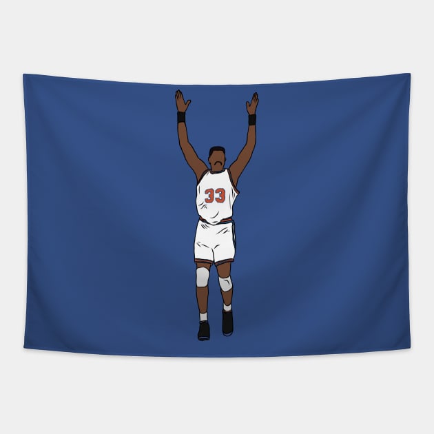 Patrick Ewing Celebration Tapestry by rattraptees