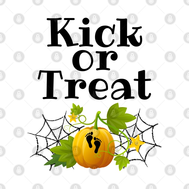 Kick or treat Halloween Pregnancy by JustBeSatisfied