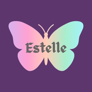 Estelle rainbow butterfly T-Shirt