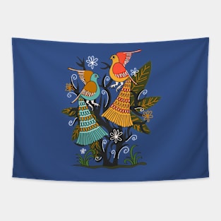 Peacock Pattern Tapestry