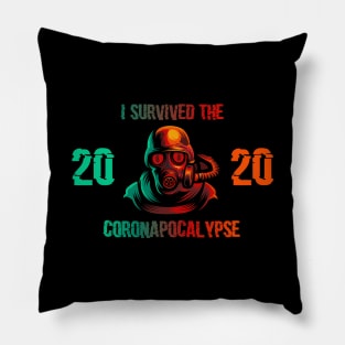 i survived the coronapocalypse 2020 Pillow