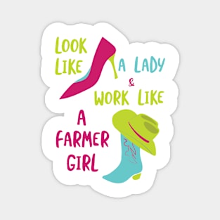 Womens Farming Look Like a Lady Magnet