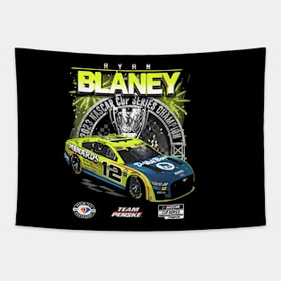 Ryan Blaney NASCAR Cup Series Champion Tapestry