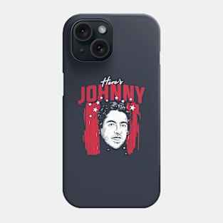 Johnny Gaudreau Here's Johnny Phone Case