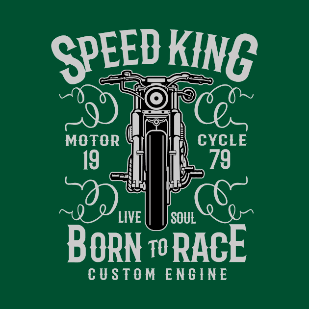 Speed King Motorcycle by lionkingdesign