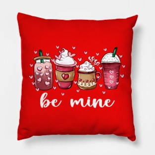 Valentine's Day Coffee Pillow