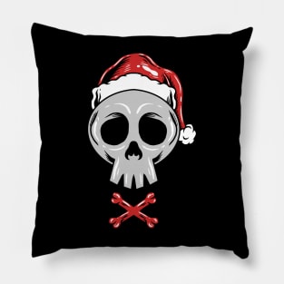 SKULL SANTA Pillow