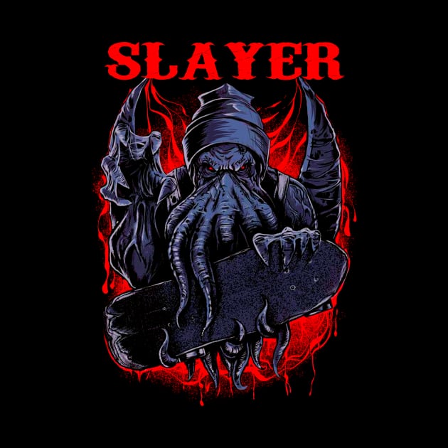 SLAYER BAND MERCHANDISE by Rons Frogss