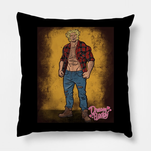 Dream Baddy Sabertooth Pillow by Twogargs