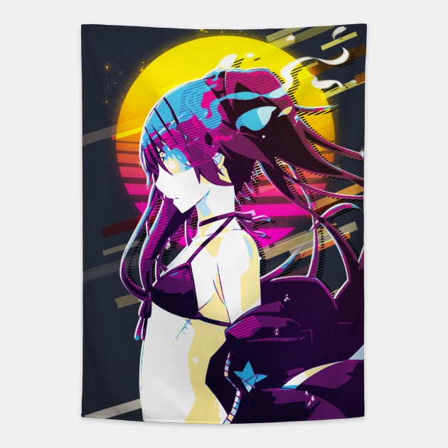 Black★Rock Shooter Tapestry by 80sRetro