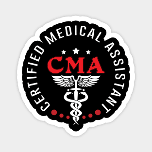 Medical Assistant MA CMA nursing Doctor Assistant Student Magnet