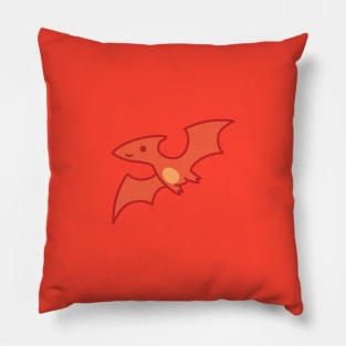 teeny weeny pterodactyl Pillow