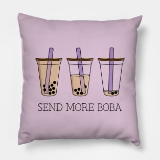 Bubble Tea - Send More Boba Pillow