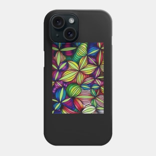 Colorful op art Phone Case