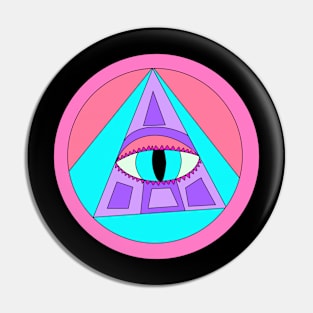 Pyramid eye Pin