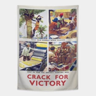 Crack For Victory Tapestry