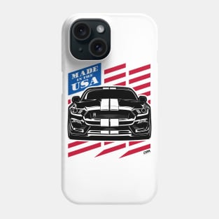 Mustang GT350 American Flag Made in the USA Phone Case