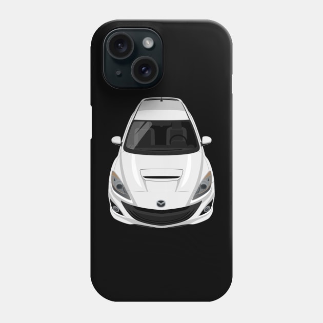 Mazdaspeed 3 2nd gen 2010-2013 - White Phone Case by jdmart