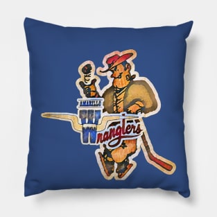 Amarillo Wranglers Hockey Pillow