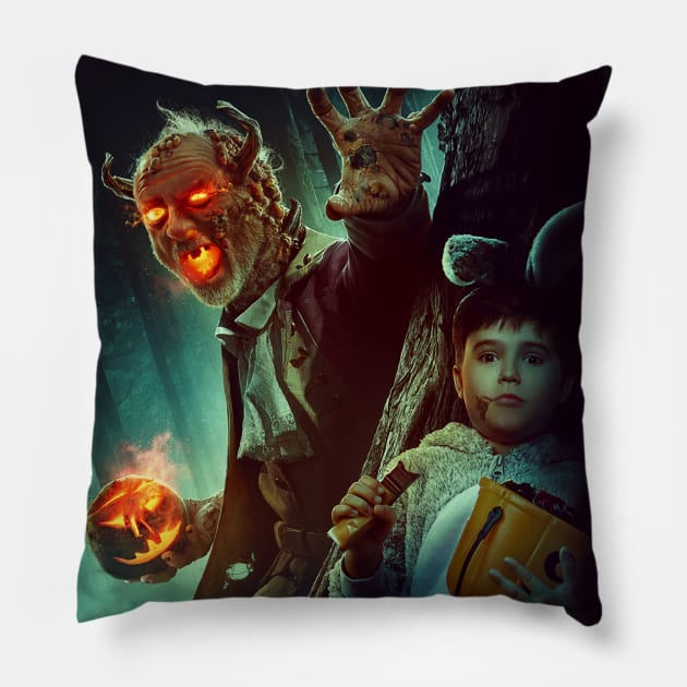 Stingy Jack Pillow by Jeff Chapman