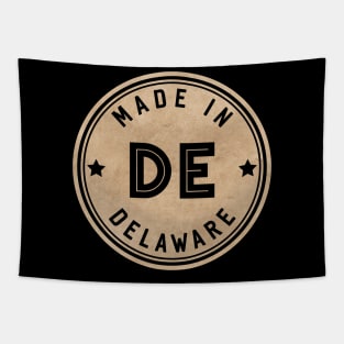 Made In Delaware DE State USA Tapestry