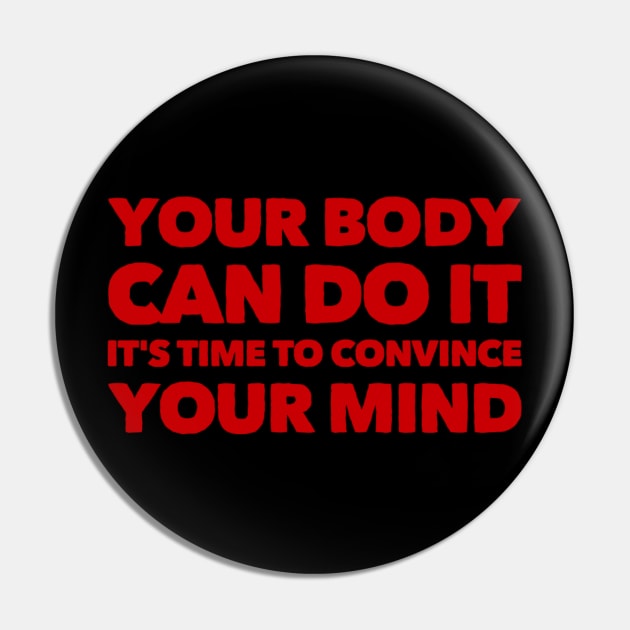 Mind training Pin by MADMIKE CLOTHING