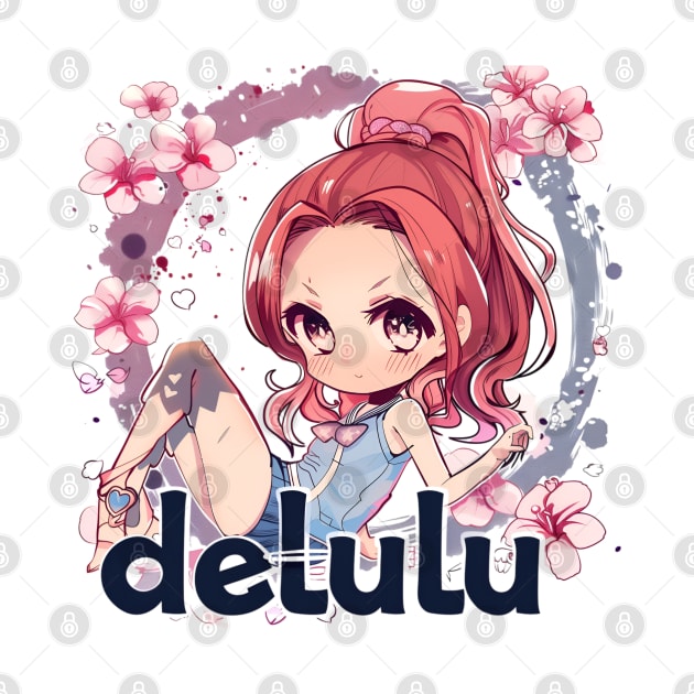 Delulu Anime Girl by MaystarUniverse