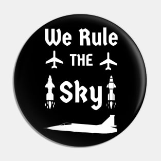 Air Traffic Controller - We rule the sky Pin