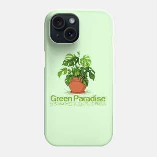 Green paradise Phone Case