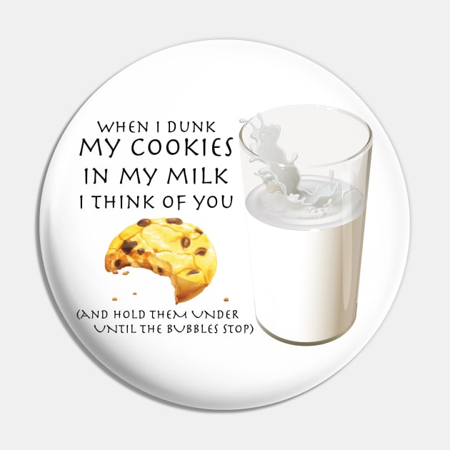 Milk and Cookies Pin by AmazingArtMandi