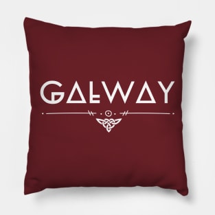 Galway Ireland Celtic Pillow